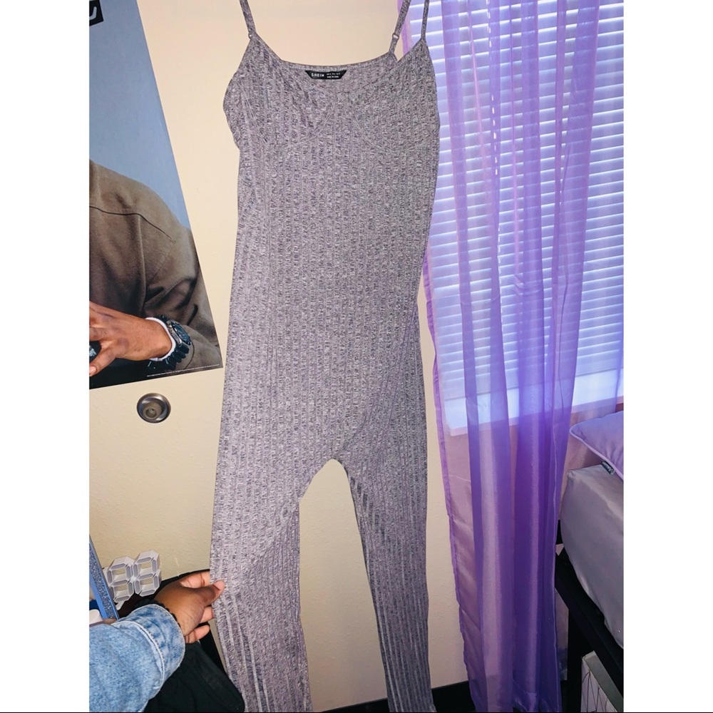 Grey Jumpsuit